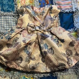 Shimmery flower dress